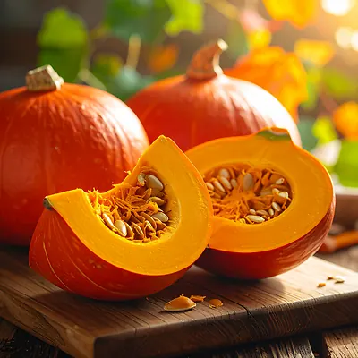 Hokkaido Pumpkin - Japanese squash