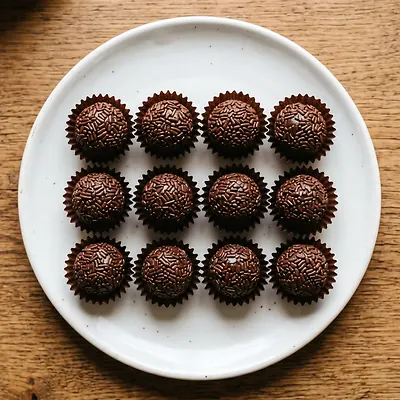 Brigadeiro – brazylijskie pralinki czekoladowe (Brigadeiro)