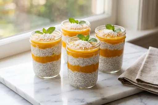 Mango Chia Pudding