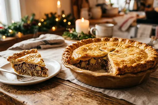 Tourtière kanadský masový koláč