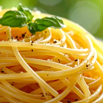Spaghetti, classic Italian pasta