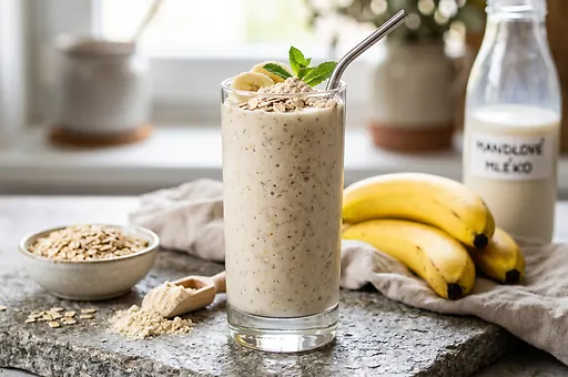 Banánové proteínové smoothie