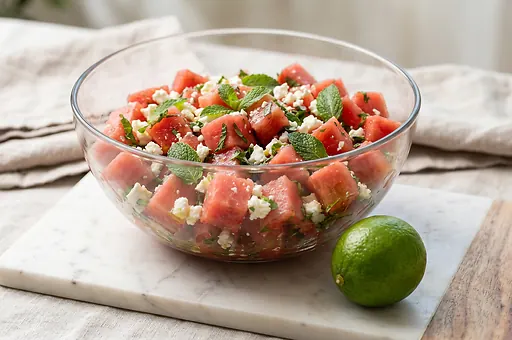 Watermelon Salad with Mint