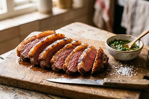 Grillowana brazylijska wołowina picanha