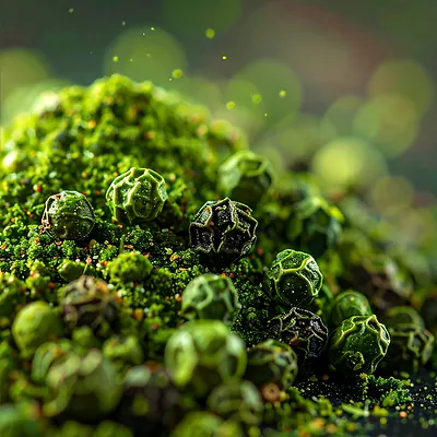 Green peppercorn - fresh spice for delicate dishes
