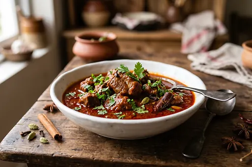 Kashmiri lamb curry rogan josh