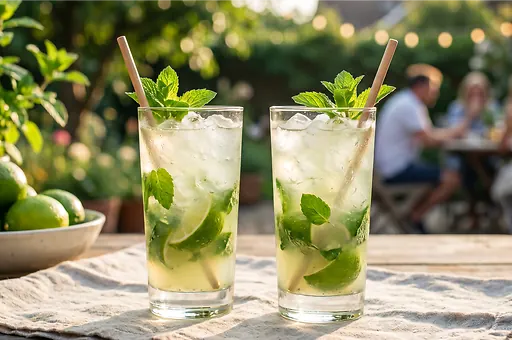 Orzeźwiające domowe mojito