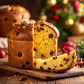 Panettone - włoski bożonarodzeniowy chleb