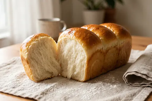 Hokkaido mléčný chléb