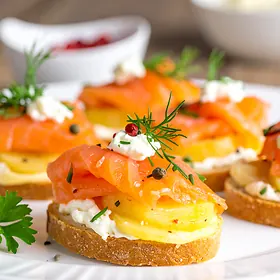 Gravlax - marynowany łosoś