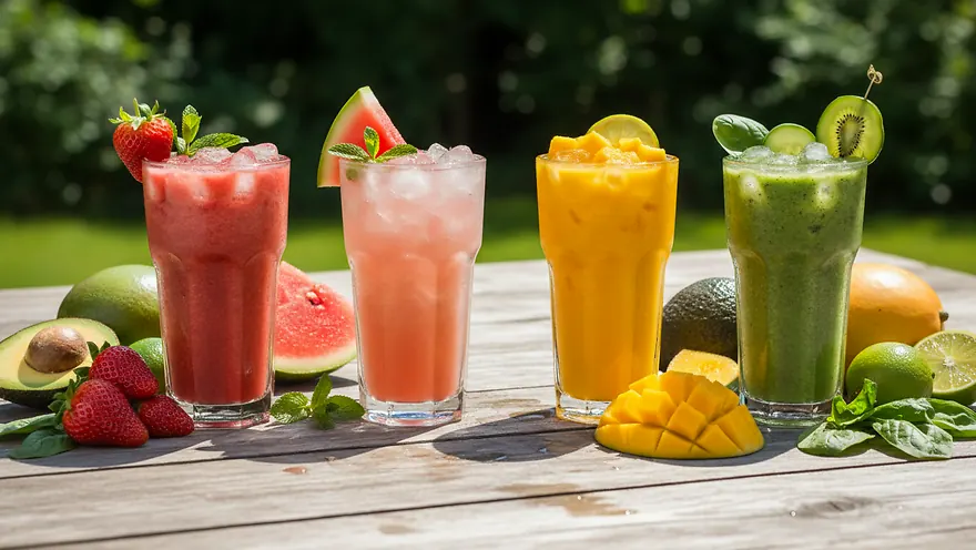 Refreshing summer smoothie full of flavor: the best recipes and combinations for hot days