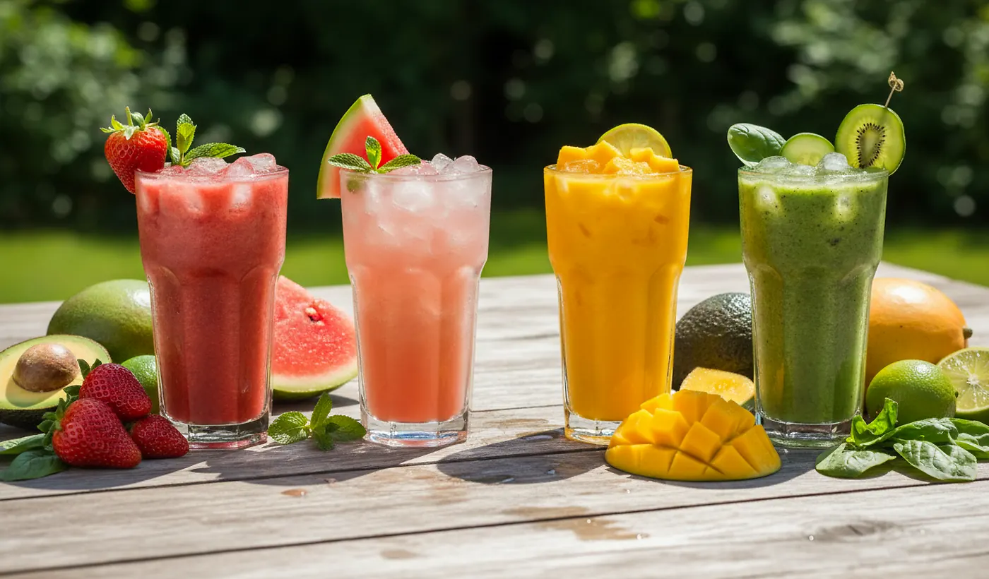 Refreshing summer smoothie full of flavor: the best recipes and combinations for hot days
