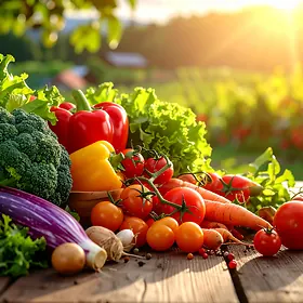 Fresh vegetables
