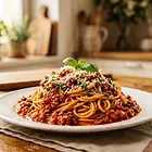 Spaghetti bolognese dla dzieci