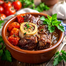 Ossobuco - Milanese braised veal shank