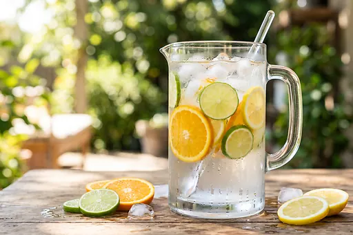 Citrus Water with Orange, Lime, and Lemon