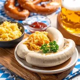 Weißwurst - bawarska biała kiełbasa